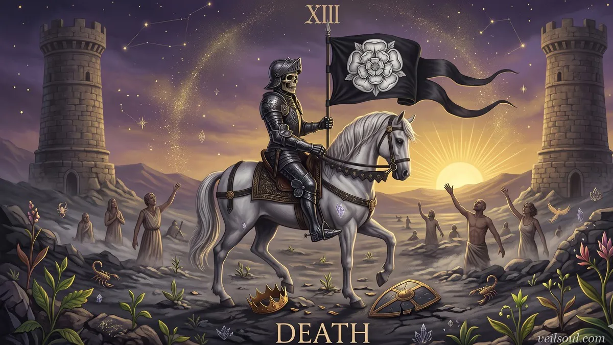 Death Tarot Card Meaning: Transformation, Endings, and Rebirth