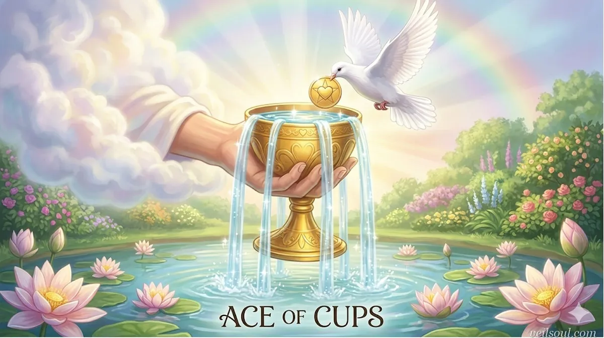 Ace of Cups Tarot Card Meaning: New Love, Emotional Beginnings, and Spiritual Awakening