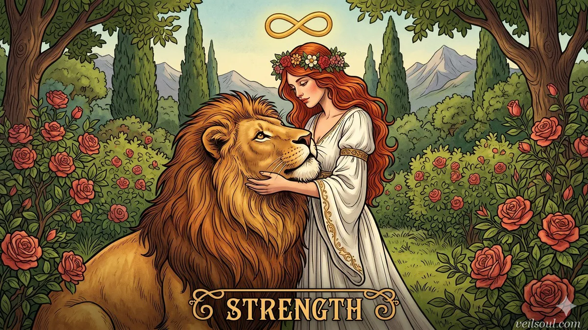 Strength Tarot Card Meaning: Courage, Patience, and Inner Power