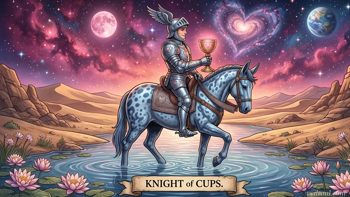 Knight of Cups Tarot Card Meaning: Romance, Charm, and Following Your Heart