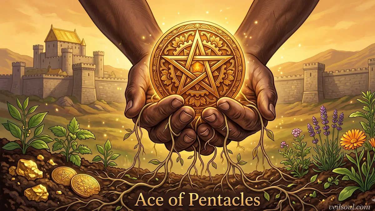 Ace of Pentacles Tarot Card Meaning: New Beginnings in Wealth, Health, and Material Security