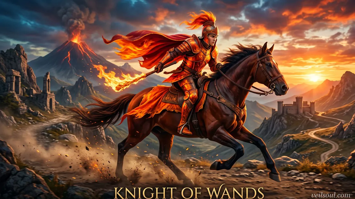 Knight of Wands Tarot Card Meaning: Action, Passion, and Bold Adventure