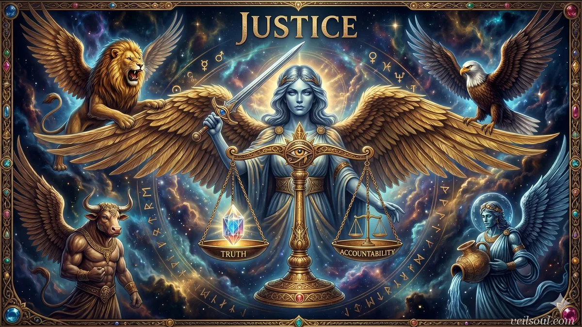 Justice Tarot Card Meaning: Truth, Fairness, and Accountability