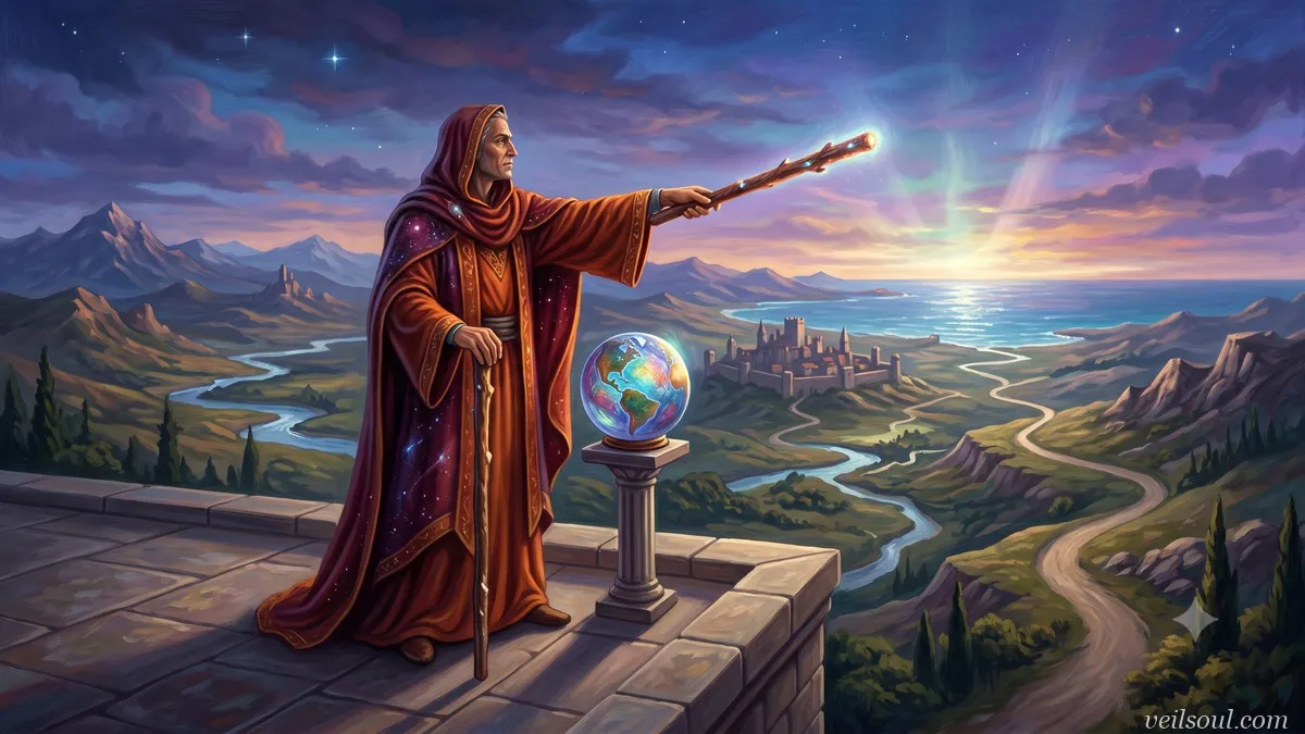 Two of Wands Tarot Card Meaning: Planning, Vision, and Future Choices