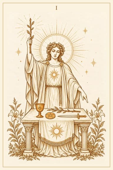 The Magician, house deck