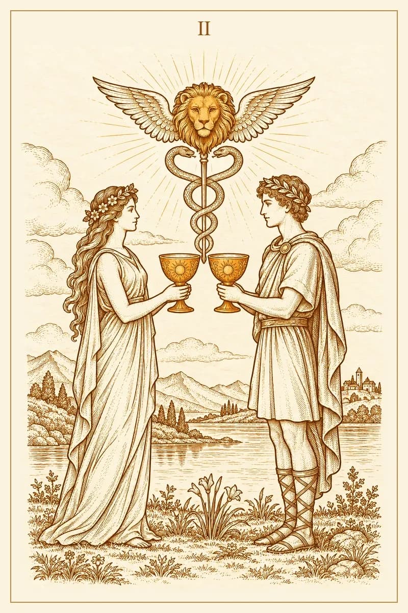 Two of Cups